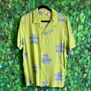 Indent - Men’s Palm Tree Button Down Shirt
